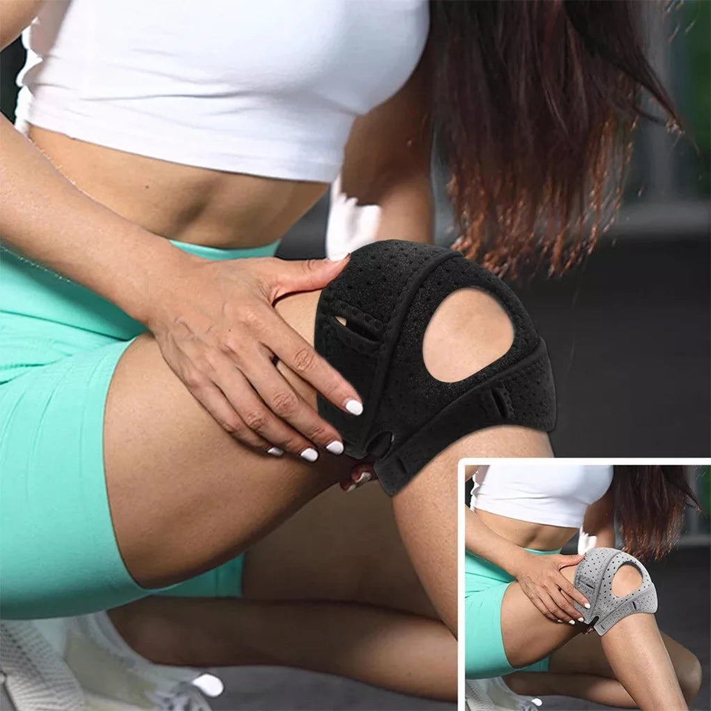 Professional Sports Knee Brace Patella Strap Wide Usage Forvarious Activities Knee Brace Anti-Collision Sponge Adjustable Buckle