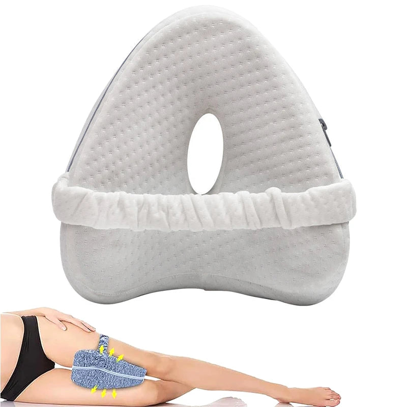 Alignment Pillows for Side Sleepers Smooth Spine Alignment Pillow Relieve Hip Pain & Sciatica Leg Relaxation Leg Pillow