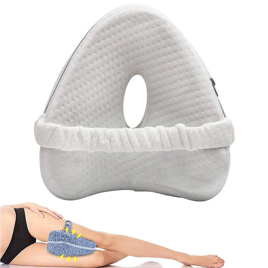 Alignment Pillows for Side Sleepers Smooth Spine Alignment Pillow Relieve Hip Pain & Sciatica Leg Relaxation Leg Pillow